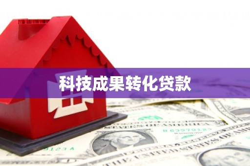 洮北科技成果转化贷款