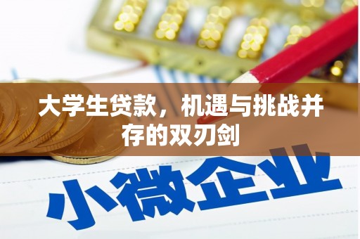 洮北大学生贷款，机遇与挑战并存的双刃剑
