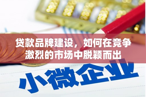 洮北贷款品牌建设，如何在竞争激烈的市场中脱颖而出