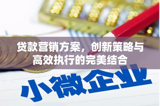 洮北贷款营销方案，创新策略与高效执行的完美结合