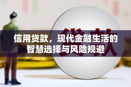 洮北信用贷款，现代金融生活的智慧选择与风险规避