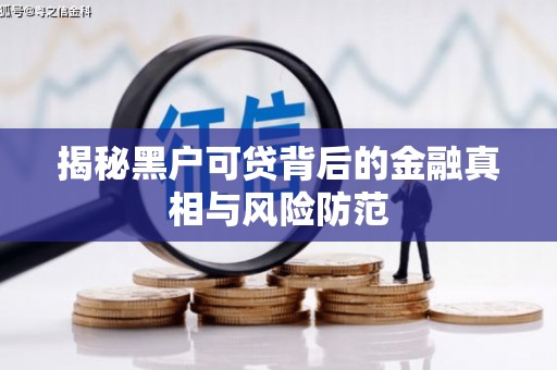 洮北揭秘黑户可贷背后的金融真相与风险防范