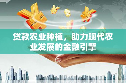 洮北贷款农业种植，助力现代农业发展的金融引擎