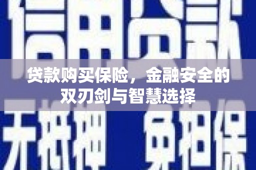 洮北贷款购买保险，金融安全的双刃剑与智慧选择