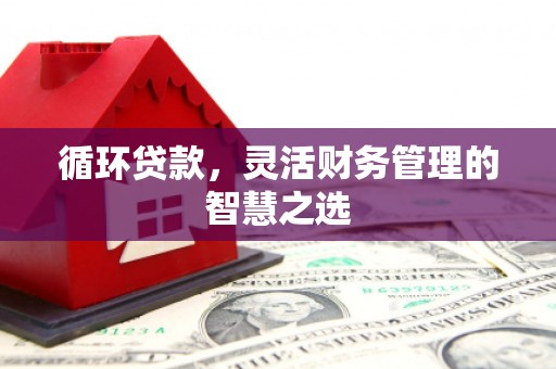 洮北循环贷款，灵活财务管理的智慧之选