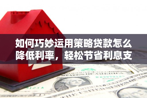 洮北如何巧妙运用策略贷款怎么降低利率，轻松节省利息支出