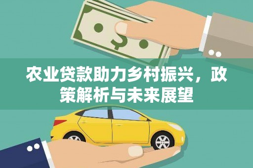 洮北农业贷款助力乡村振兴，政策解析与未来展望