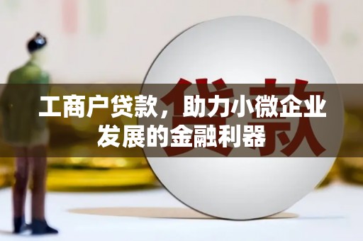洮北工商户贷款，助力小微企业发展的金融利器