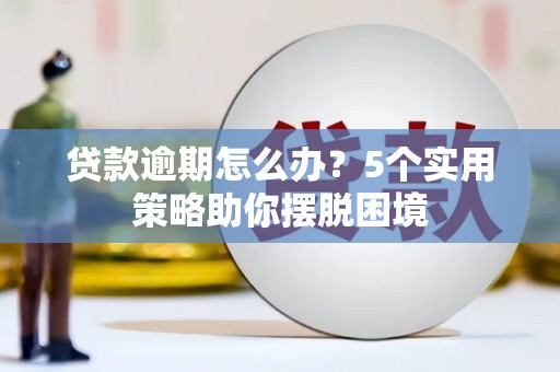 洮北贷款逾期怎么办？5个实用策略助你摆脱困境