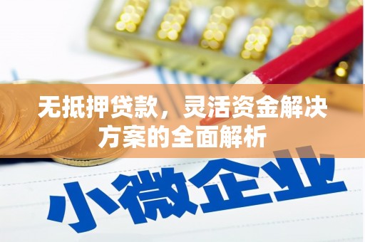 洮北无抵押贷款，灵活资金解决方案的全面解析
