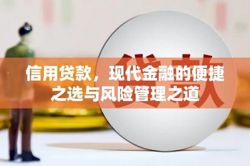 洮北信用贷款，现代金融的便捷之选与风险管理之道