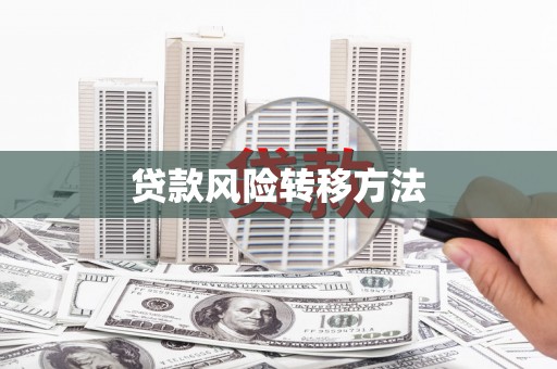 洮北贷款风险转移方法