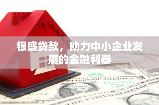 洮北银盛贷款，助力中小企业发展的金融利器