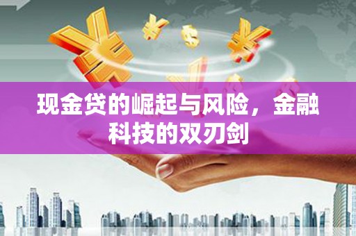 洮北现金贷的崛起与风险，金融科技的双刃剑