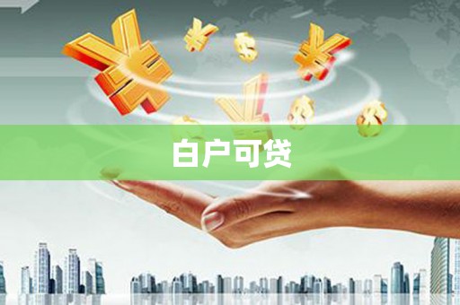 洮北白户可贷