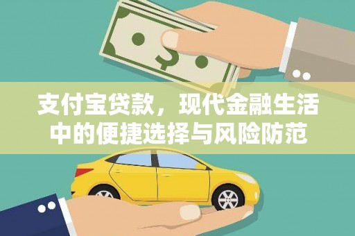 洮北支付宝贷款，现代金融生活中的便捷选择与风险防范