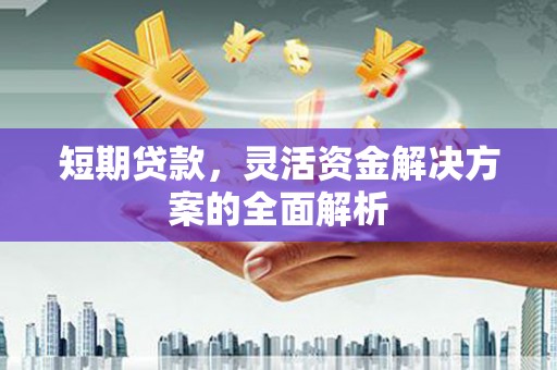 洮北短期贷款，灵活资金解决方案的全面解析