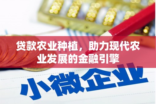 洮北贷款农业种植，助力现代农业发展的金融引擎