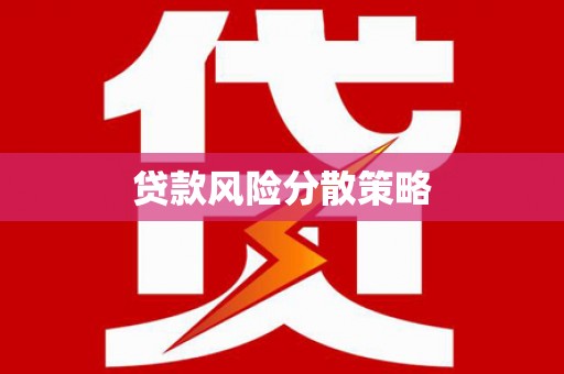 洮北贷款风险分散策略
