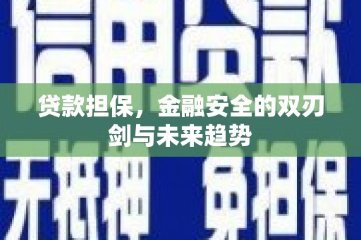 洮北贷款担保，金融安全的双刃剑与未来趋势