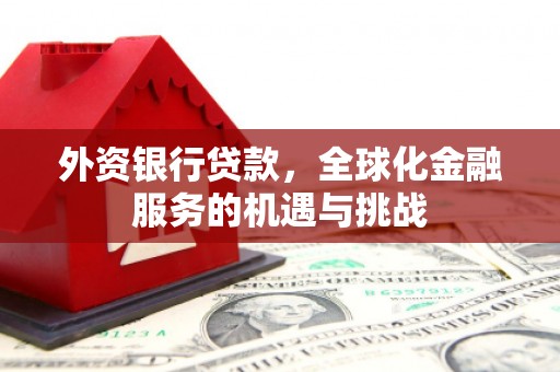 洮北外资银行贷款，全球化金融服务的机遇与挑战