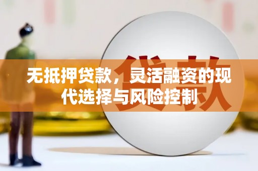 洮北无抵押贷款，灵活融资的现代选择与风险控制