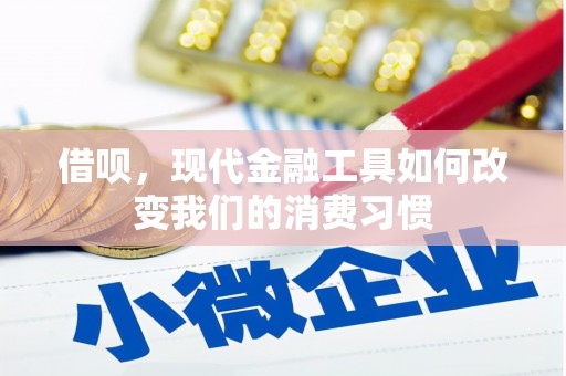 洮北借呗，现代金融工具如何改变我们的消费习惯