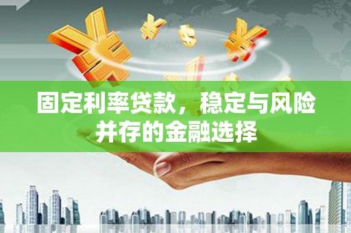 洮北固定利率贷款，稳定与风险并存的金融选择