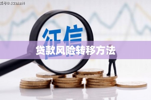 洮北贷款风险转移方法