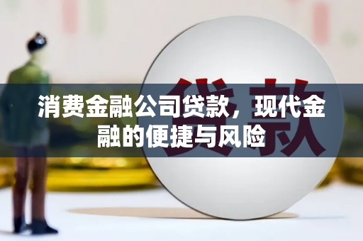 洮北消费金融公司贷款，现代金融的便捷与风险