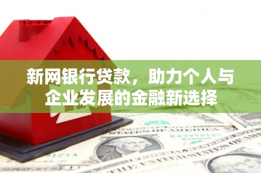 洮北新网银行贷款，助力个人与企业发展的金融新选择
