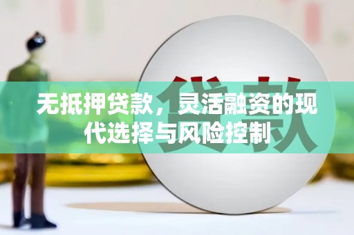 洮北无抵押贷款，灵活融资的现代选择与风险控制