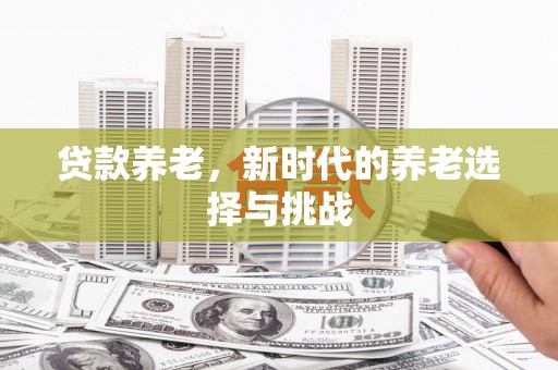洮北贷款养老，新时代的养老选择与挑战