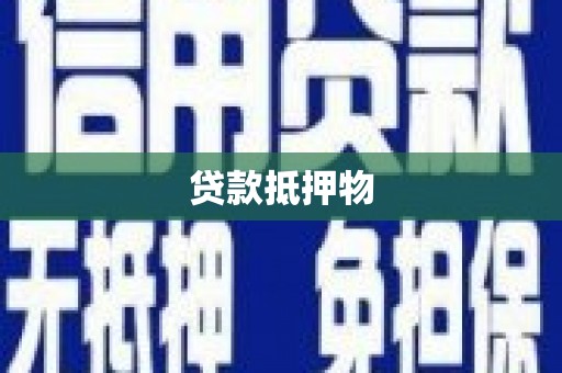 洮北贷款抵押物