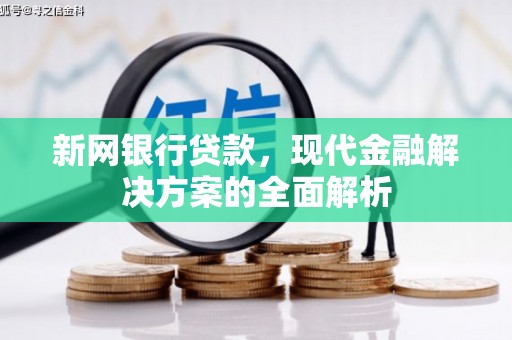洮北新网银行贷款，现代金融解决方案的全面解析