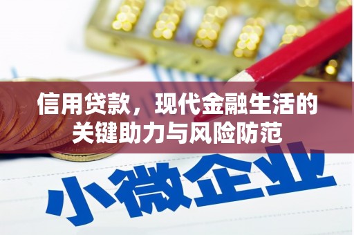 洮北信用贷款，现代金融生活的关键助力与风险防范