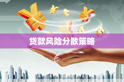 洮北贷款风险分散策略