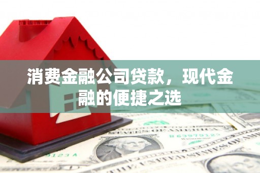 洮北消费金融公司贷款，现代金融的便捷之选