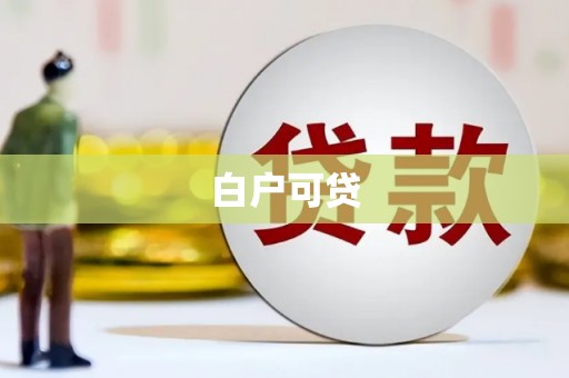 洮北白户可贷