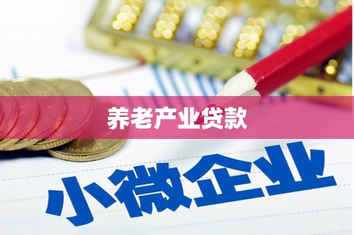 洮北养老产业贷款
