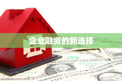 洮北企业融资的新选择