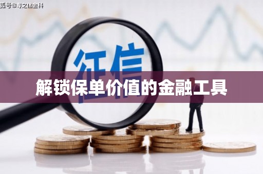洮北解锁保单价值的金融工具