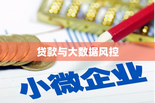 洮北贷款与大数据风控