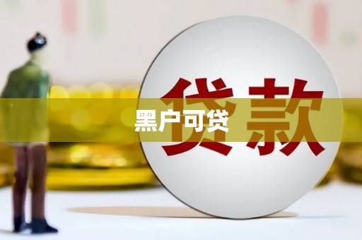 洮北黑户可贷